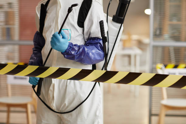 Professional Blood Cleanup technician working in Aurora, OH